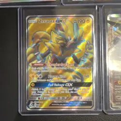 Pokemon TCG GX/EX Tag Team Holo 5-Card Lot Ho-Oh Rayquaza Zeraora - Damaged - Image 5