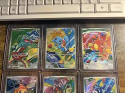 Set of 9 COMPLETE First Partner Illustration Pack Series 1 Promos Pokemon 30th✨ - Image 5
