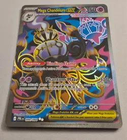 Pokemon TCG- Mega Chandelure ex 099/084 Ultra Rare- Pitch Black - Image 3