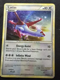 The Pokemon Company Pokemon TCG Latias HGSS10 HGSS Cosmos Holo Promo English - Image 1