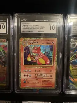 Lot of 8 Pokemon CGC GEM MINT 10 Cards Japanese Gengar Charmeleon Venusaur More - Image 3
