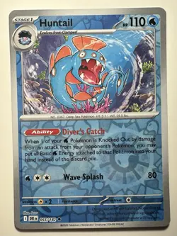 Pokemon Destined Rivals [SV10] - Huntail (055/182) - Reverse Holo - Image 1
