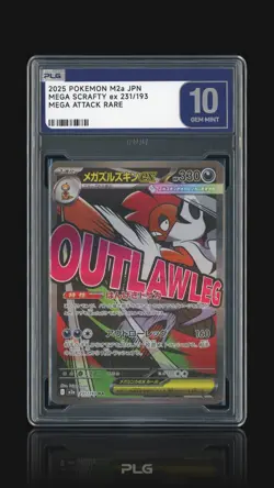 Pokemon TCG Mega Hawlucha ex 229/193 Mega Dream Japanese PLG Gem Mint 10 - Image 1
