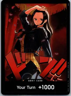 DON!! Card (Boa Hancock) DON!! Extra Booster: One Piece Heroines Edition NM - Image 1