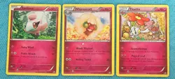 Set Of 3 Discontinued Fairy Type Pokemon Cards - Image 1