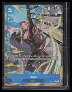 Hina (Alternate Art) #EB03-025 Extra Booster: One Piece Heroines Edition Rare - Image 1