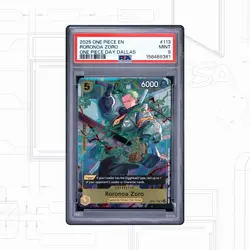PSA 9 Roronoa Zoro (One Piece Day Dallas 2025) OP07-113 One Piece Promo - Image 1