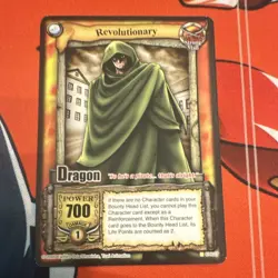 One Piece CCG Revolutionary Dragon Dragon CH027 Strong Man 2005 English LP - Image 1