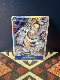 Mr.3 (Galdino) (SR) OP16-056 One Piece TCG The Time of Battle - Image 1