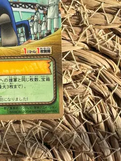 One Piece Card Game 2004 Sanji DG-W05 Gold Stamp Vintage Card Rare - Image 5