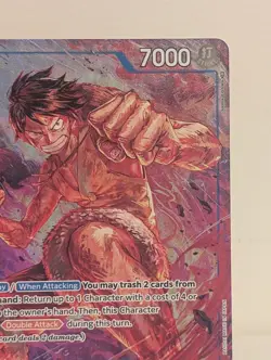 Monkey D. Luffy - OP02-062 Alt Art - Paramount War - One Piece English - Image 3