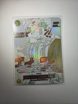 One Piece OP-15 Gum-Gum Golden Rifle Event Holo NM - Image 2