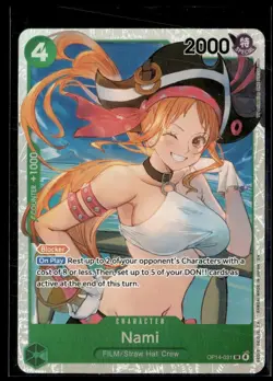 2026 The Azure Sea's Seven. Nami #OP14-031 - Image 1