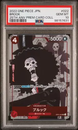 Brook OP01-022 - PSA 10 - One Piece : 25th Anniversary Edition - Image 1