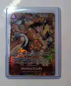 Monkey D. Luffy OP16-015 SR Alternate Art NM AA OP16 The Time of Battle - Image 4