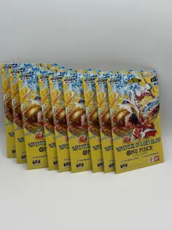One Piece TCG OP-15: Adventure on Kami’s Island Lot of 9 Booster Packs English - Image 1