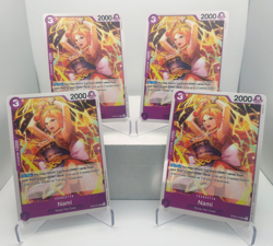 Nami Playset - OP09-070 x4 - Emperors in the New World - One Piece TCG - English - Image 1