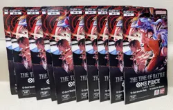 One Piece OP-16 The Time Of Battle Sleeved Booster Packs English-Lot of 10 ! 👍 - Image 2