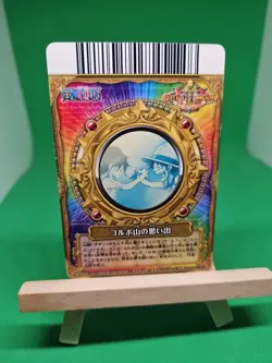 HP Luffy Ace S033-w R Foil One Piece BANDAI Tcg Ccg Onepy Berry Match Japanese - Image 2