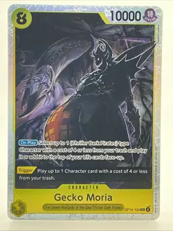 Bandai One Piece CCG Gecko Moria Character OP14-104 Special Foil - Image 1