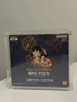 One Piece TCG OP-01 Romance Dawn Blue Bottom Booster Box English - Image 1