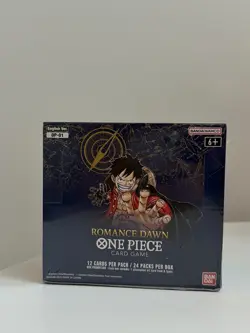 One Piece TCG OP-01 Romance Dawn Blue Bottom Booster Box English - Image 2