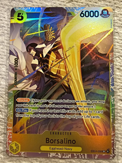 Bandai Borsalino EB04-058 Egghead Super Rare Foil Special English 6000 - Image 1