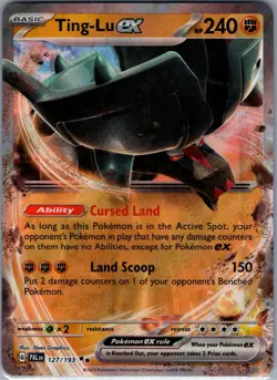 Ting-Lu ex 127/193 - Pokemon TCG SV02: Paldea Evolved - Double Rare (NM) - Image 1