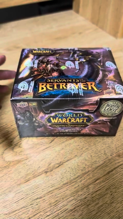 WoW TCG Servants of the Betrayer Booster Box Factory SEALED English ⭐ - Image 2