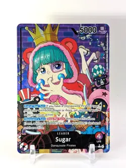 One Piece TCG - Sugar - Alt Art Leader L OP10-003 Royal Blood ENGLISH NM / MINT - Image 1