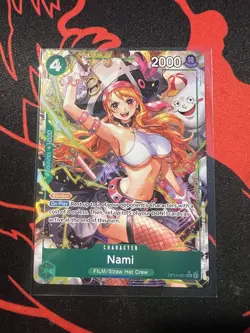 Nami (Alternate Art) OP14-031 The Azure Sea's Seven Foil - Image 1