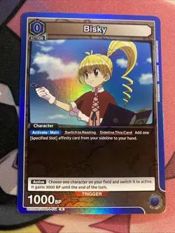 Union Arena TCG Hunter X Hunter Holo Foil Bisky (011) - Image 1