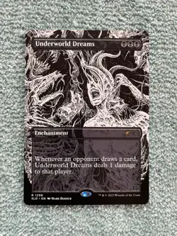 MTG Underworld Dreams NM Borderless Secret Lair Drop R 1298 SLD Mark Riddick - Image 1