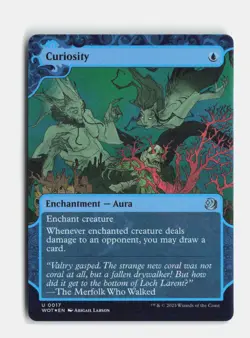 Curiosity 17 Foil Wilds of Eldraine: Enchanting Tales MTG NM - Image 1