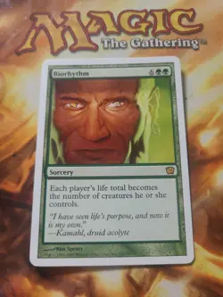 Biorhythm - 9th Edition - Magic the Gathering - MTG - LP - Image 1