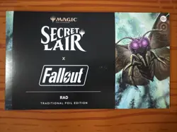 MTG Secret Lair x Fallout Rad Foil Edition Sealed - Image 1