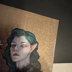 Sorcery TCG Elvira Shakirova Alvalinne Dryads AP Artist Proof Painted Alpha Card - Image 4