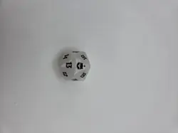 MTG: Final Fantasy Bundle White Spindown D20 Die - Image 2