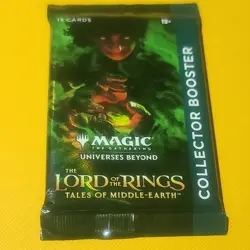 Magic: The Gathering LORD OF THE RINGS Collector Booster! BRAND NEW SEALED! RARE - Image 1