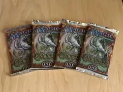 Magic, the Gathering - 4x Exodus Booster Packs - Image 1