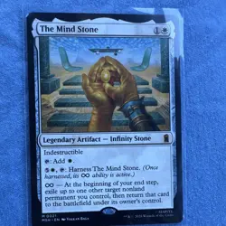 2026 Marvel Magic The Gathering MTG The Mind Stone #0021 NM Legendary Artifact - Image 1