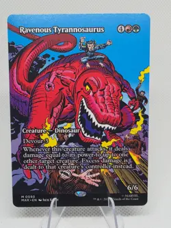 MTG Marvel Super Heroes Ravenous Tyrannosaurus Showcase 0093 Non-Foil ~ NM - Image 1