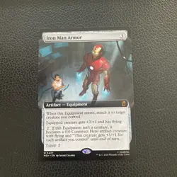 Iron Man Armor | Extended Art | Non-Foil | 0427 | Marvel Super Heroes | MTG - Image 1