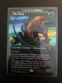 Magic: The Gathering Marvel The Thing Mythic #0004 MTG Foil - Image 1