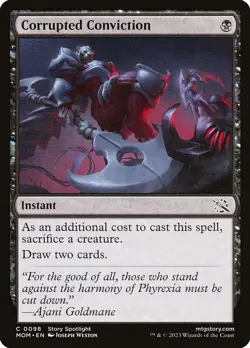 MTG Corrupted Conviction ** March of the Machine ** English (NM) - Image 1