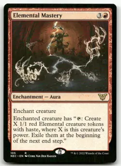 Elemental Mastery #105 (NM) Kamigawa Neon Dynasty NEC Magic MTG - Image 1