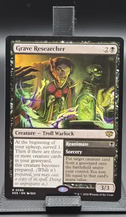 Grave Researcher Secrets of Strixhaven Regular - Image 1