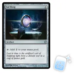 SOL RING Commander 2013 Magic MTG MINT CARD - Image 1