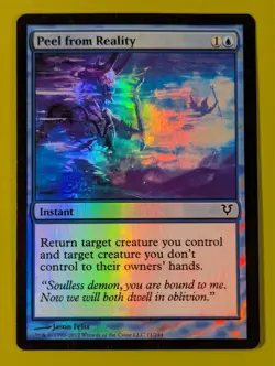 FOIL Peel from Reality x1 Avacyn Restored 1x Magic the Gathering MTG - Image 1