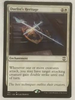 DUELIST'S HERITAGE Streets of New Capenna Commander MTG Magic - Image 1